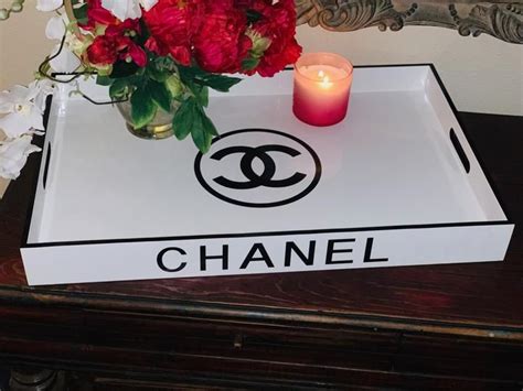 chanel inspired tray